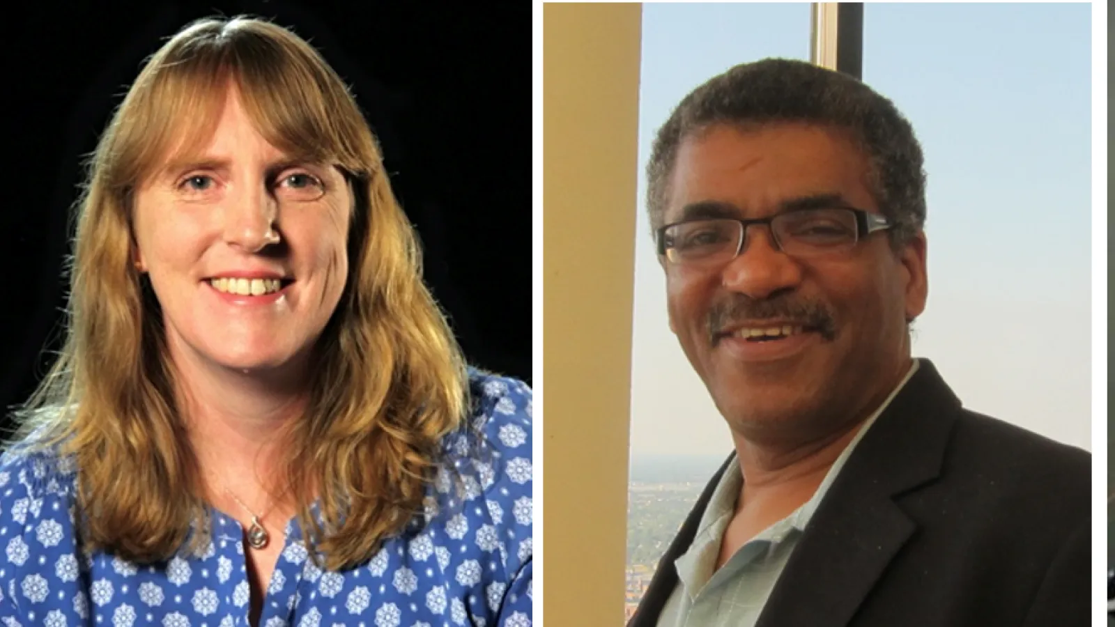 guest speakers Helen Caines and Roy Lacey