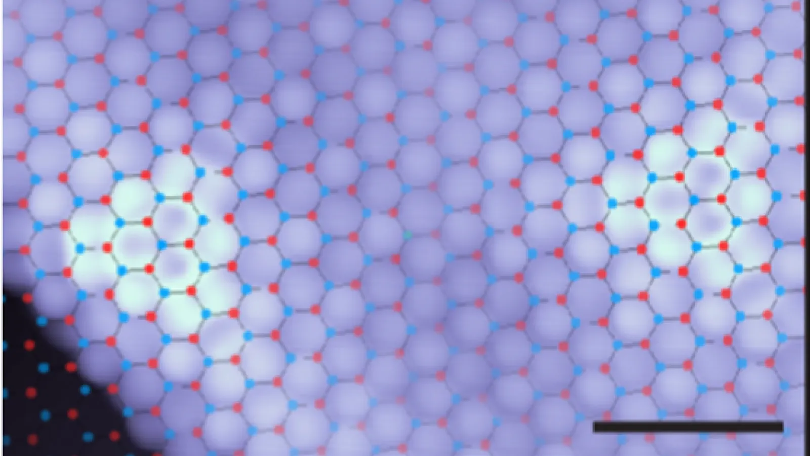 Close up molecules