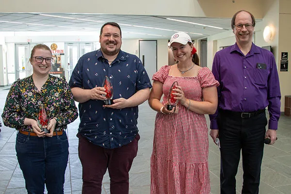2025 Dept. of Physics Staff Award Recipients