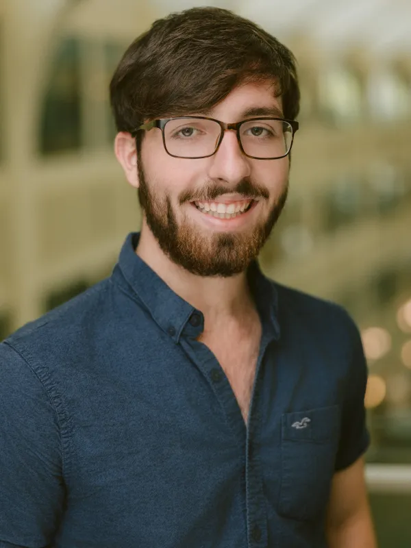 Professional headshot taken at the PRB